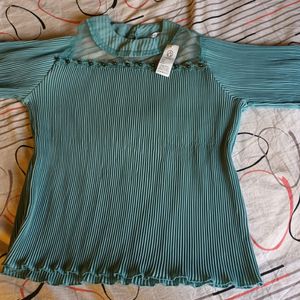 Pinteresty Korean Sea Green Aesthetic Top