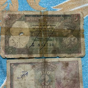 Rare!!! British India Notes