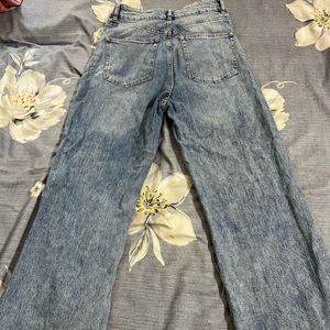 H&M Blue Ripped Jeans