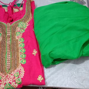 Women Pure Cotton Patiyala Suit