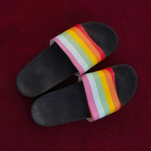 Multicolour Flip Flops 🌈