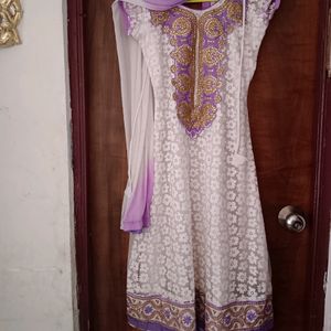 A-line Kurta & Dupatta Set