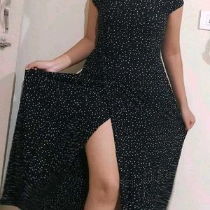 Polka Dot Wrap Dress