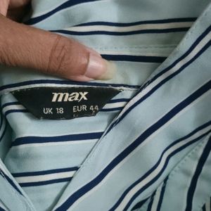 Striped blue Shirt - MAX