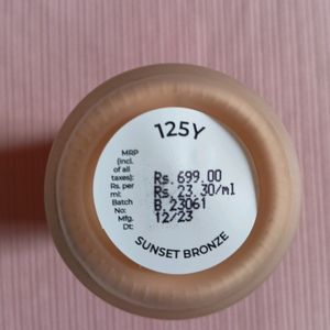 Plum Soft Blend Foundation "125Y Sunset Bronze"