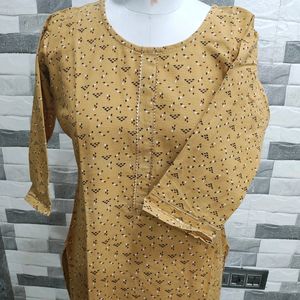 Mustard Kurti