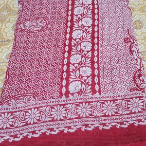 Free Pure Cotton Saree