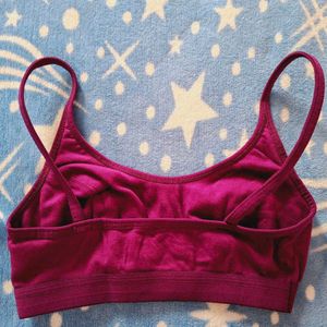 Magenta Pink Sports Bra