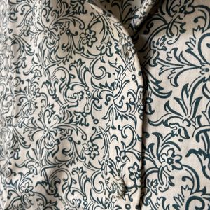 Talbots Printed Cotton Shirt