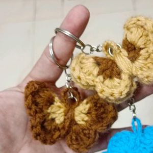 Crochet 🦋 Keychain