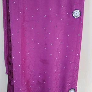 Saree For Women In Pink Colour