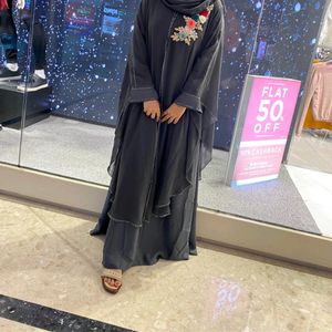 Dark Grey Abaya 🩶