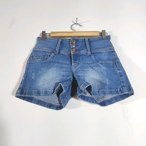 Blue Denim Shorts (Women's)