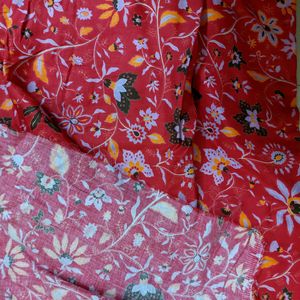 Rani Pink Cotton Satin Fabric