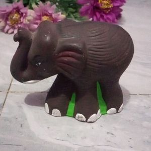 Cute Little Elephant Of Soil