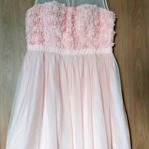 PEACH PARTY DRESS