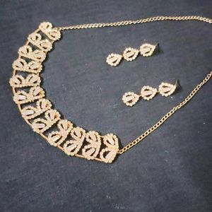 AD Stone Necklace