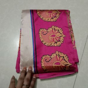 New Silk Saree With Blouse