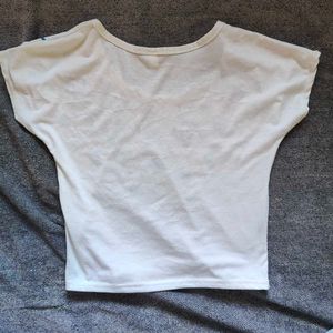 White Colour Tshirt