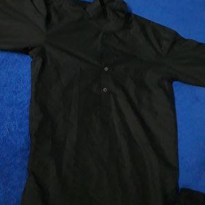 Black Colour Kurta Pajama For Men