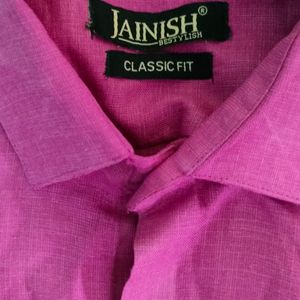 Men's Shirt Pink Colour