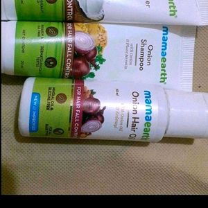 Mamaearth Onion Combo Pack Of 3 New Sealed Product