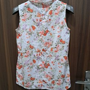 Sleeveless CoDe Top Floral
