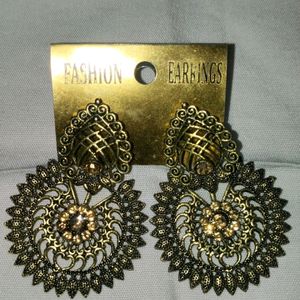 Oxidised Earrings