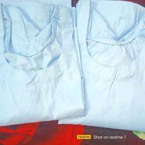 School Uniform Shirts(Pair Of 2) -skyblue Colour