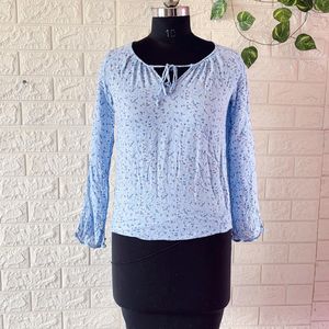 Blue Summer Top