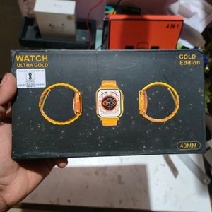 Golden Watch Series 8 With 2 Balt