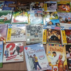 Used Hindi Movies VCDs/DVDs