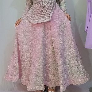 Designer Pink Gown