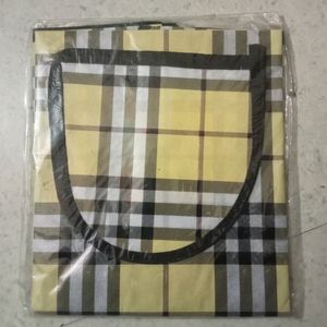 Blue White Checks Ladies Apron