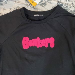 Bonkers Black Tee