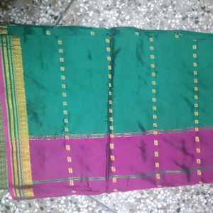 Multicolour Silk Saree