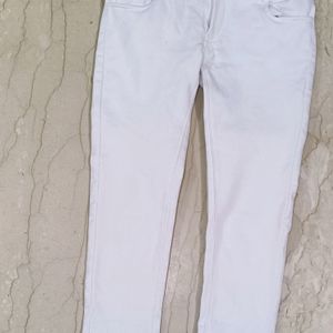 White Denim Jeans