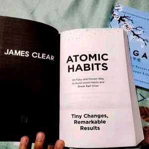 2 Books Combo IKIGAI AND ATOMIC HABITS