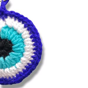 Evil Eye Handmade Crochet Keychain🧿