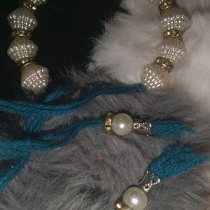 Adjustable Blue Bracelet for Women / Girls