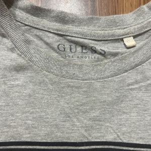 Gucci Cap And Guess Tshirt Combo(Original)