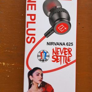 One Plus NIRVANA 625 NEVER SETTLE Magnetic Headphn