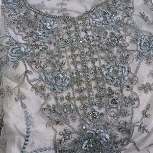 Unstitched Sharara Suit