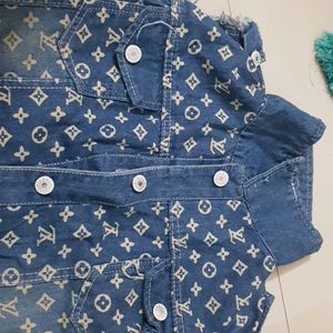 Sleeveless Denim Jacket