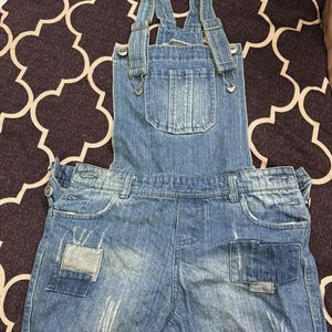 Blue Shorts dungaree