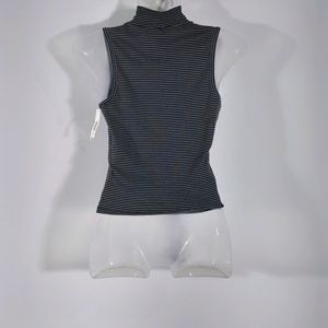 Grey & Black Stirpes Top (Girls)