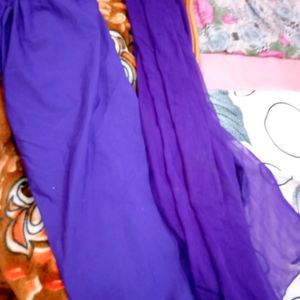 New Violet Salwar With Dupatta