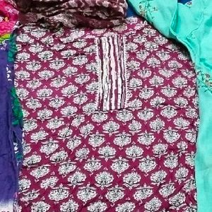 Kurti With Dupatta