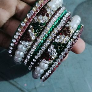 New Beautiful Party Wear Bangles With A Latkan