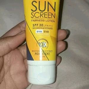 Sunscreen Fairness Lotion